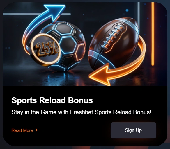 FreshBet promotions and bonus offers